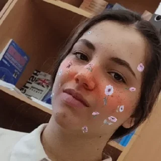 Sticker машулька и дашулька - 10