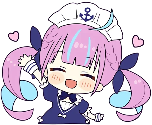 Аква-тян @tg_sticks - 