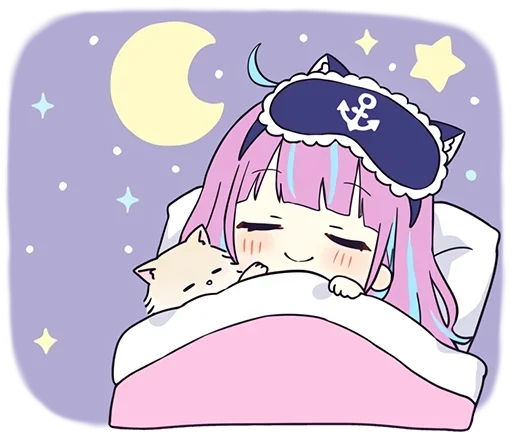 Стикер Аква-тян @tg_sticks - 1