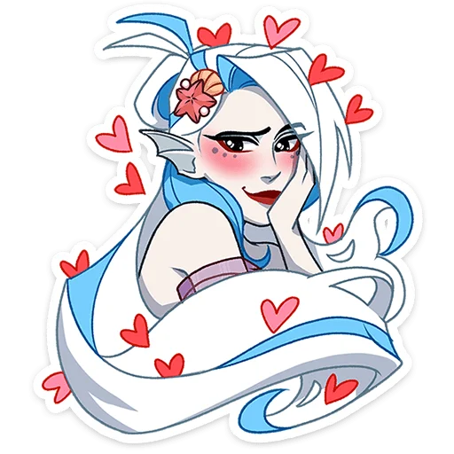 Sticker aqua_vk - 1