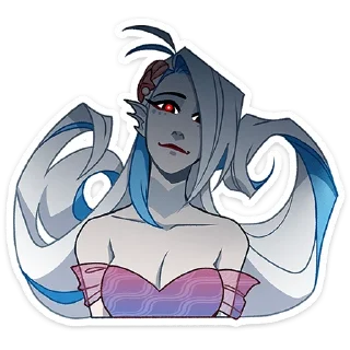 Стикер Аква от @TgSticker - 5