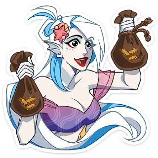 Стикер Аква от @TgSticker - 10