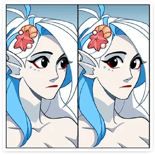 Стикер Аква от @TgSticker - 2