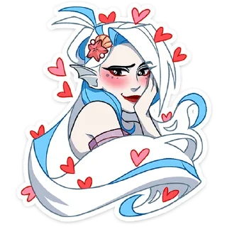 Стикер Аква от @TgSticker - 7