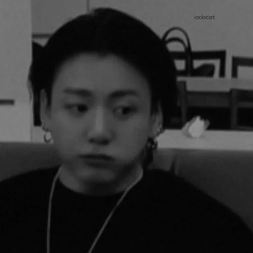 human face black and white person