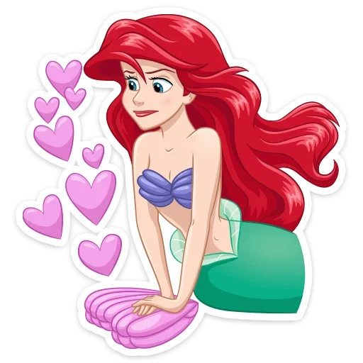 Sticker ariel_disney - 1