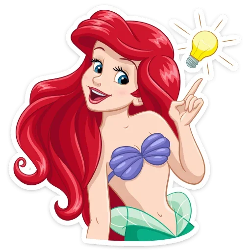 Sticker Ариэль (@TgSticker) - 5