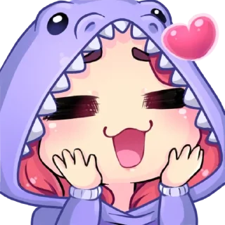 Sticker Ариэлька @franxxfunoffical - 7