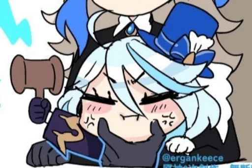 Sticker ариша что-то печатает - 5