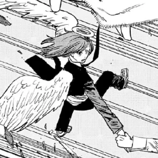 Sticker Ох ебать человек бензопила - 4