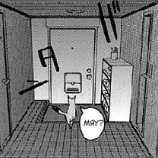 Sticker Ох ебать человек бензопила - 5