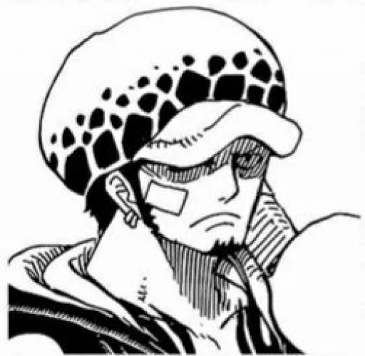 Стикер trafalgar law manga - 1
