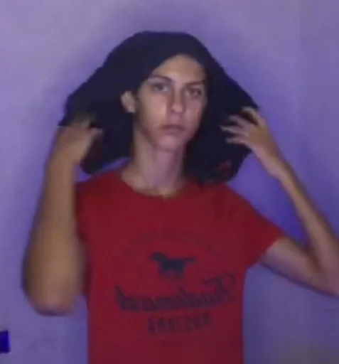 person human face clothing