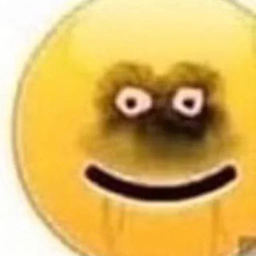 мультфильм круг смайлик