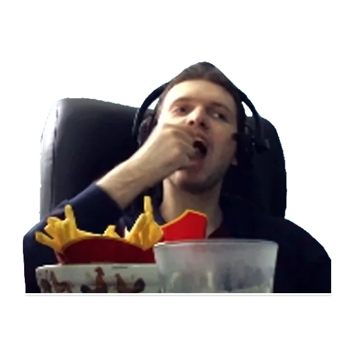 human face person snack