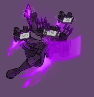 Sticker Арты скибиди туалет @MoiStikiBot - 1