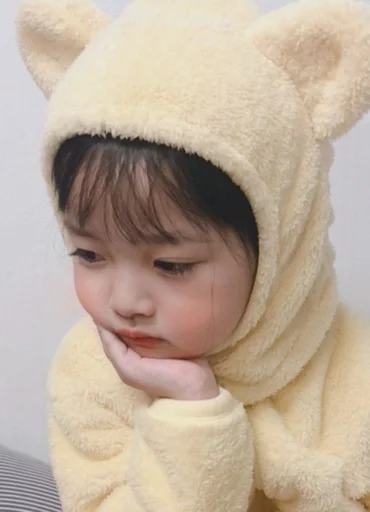 baby toddler human face