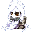 Sticker Ashley Arctic Fox - 9