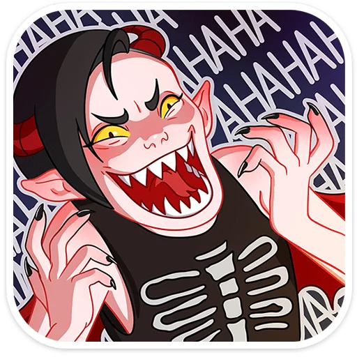 Sticker asmodea_demonia_vk - 1