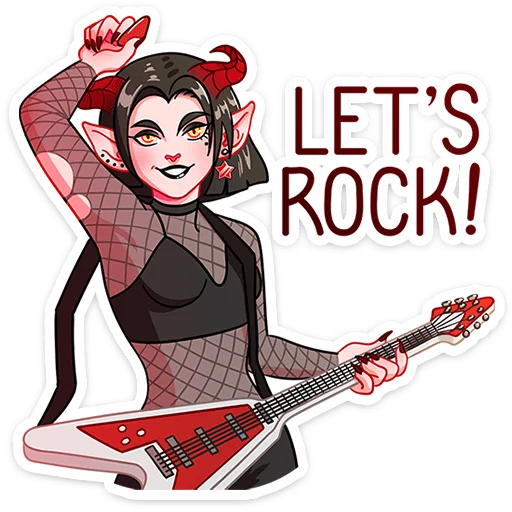 Асмодея и Деймония • @TgSticker - 