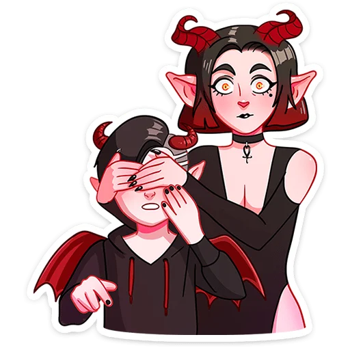 Sticker asmodea_demonia_vk - 1