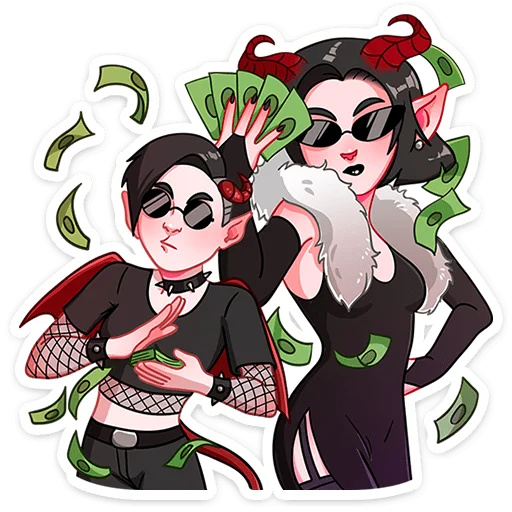 Sticker asmodea_demonia_vk - 1