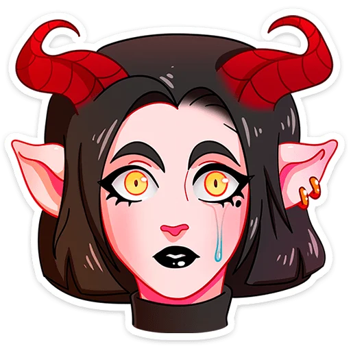 Стикер Асмодея :: @stickroom - 7