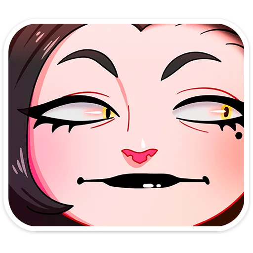 Стикер Асмодея :: @stickroom - 0