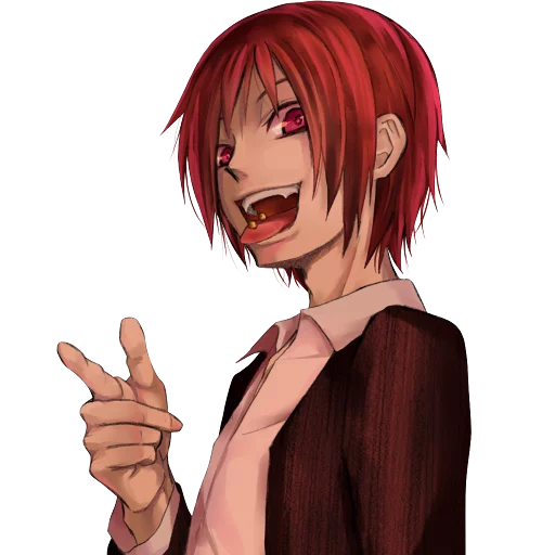 anime cartoon human face