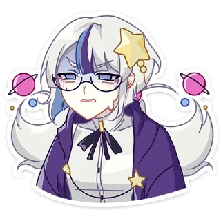 Sticker Астерия от @TgSticker - 5