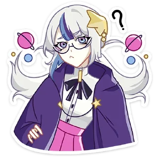 Sticker Астерия от @TgSticker - 7