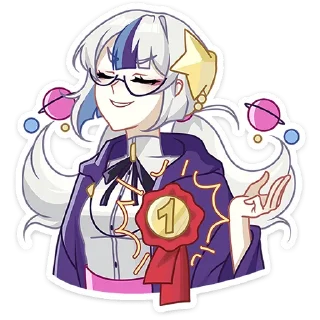 Sticker Астерия от @TgSticker - 6