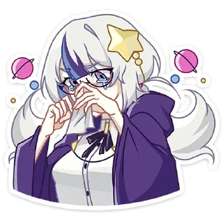 Sticker Астерия @anime4_arts - 0