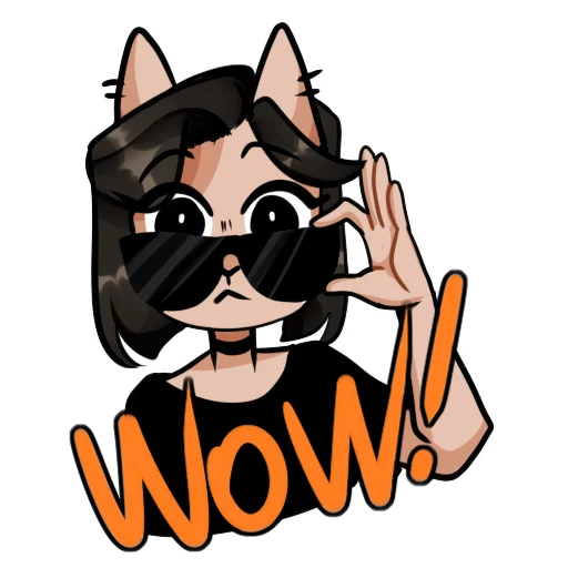 Sticker asterycat - 1