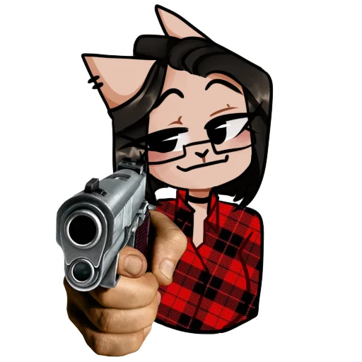 Sticker asterycat - 1