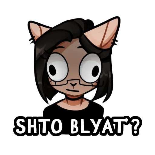 Sticker asterycat - 1