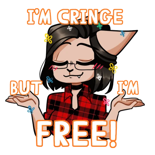 Sticker asterycat - 1