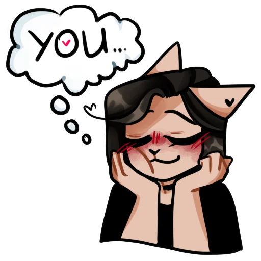 Стикер asterycat - 1