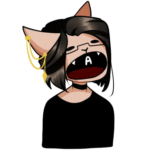 Стикер asterycat - 1