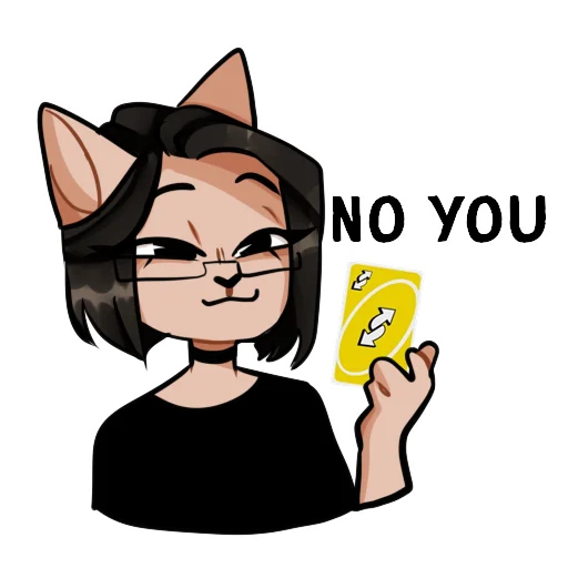 Стикер asterycat - 1