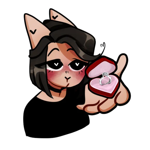 Стикер asterycat - 1