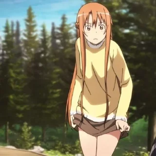 Sticker Asuna @animegroupotakugp - 0