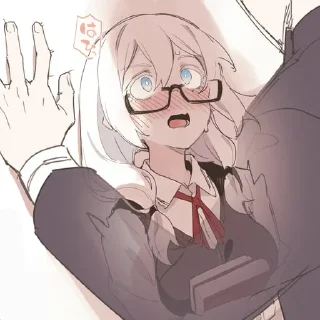 Sticker Отличница. Больше: @hentach_s:. - 1