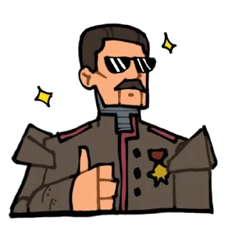 Стикер Atomic STALIN//@kk392 - 4