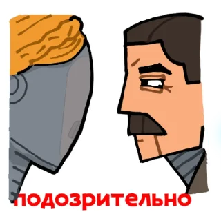 Стикер Atomic STALIN//@kk392 - 2