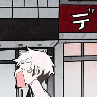 Sticker ୧₊˚⚓️˚₊ацуши✦⁺₊🐚₊ @Anime_Stickers_love - 4