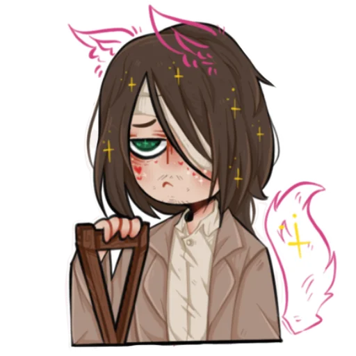 аниме мультфильм человеческое лицо