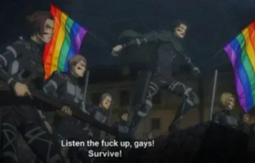 Стикер атак он титан - 9