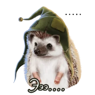 Sticker Ёжик Атти - 5