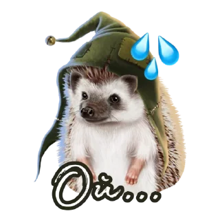 Sticker Ёжик Атти - 2